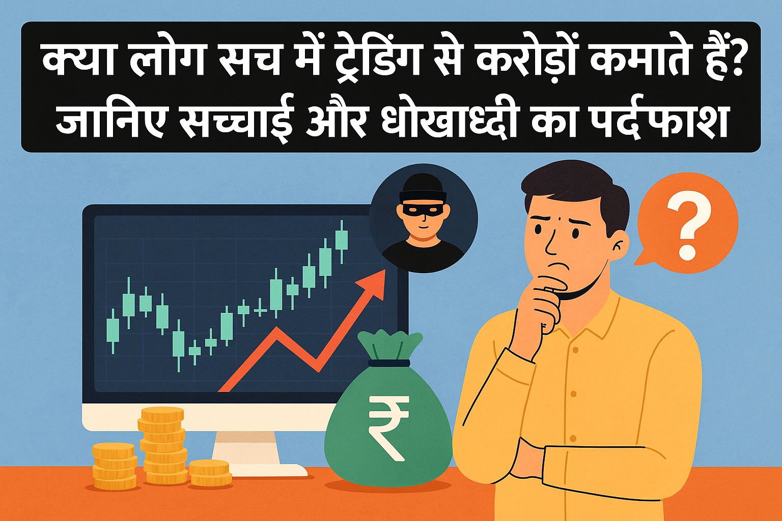 क्या लोग ट्रेडिंग करके रोज़ करोड़ों कमा रहे हैं? सच्चाई जानिए!